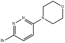 3-BROMO-6-MORPHOLINOPYRIDAZINE 结构式