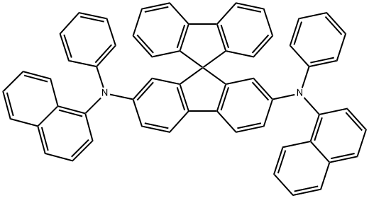 2,7-Bis[<i>N</i>-(1-naphthyl)anilino]-9,9'-spirobi[9<i>H</i>-fluorene]