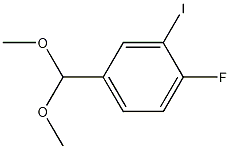 4-(Dimethoxymethyl)-1-fluoro-2-iodobenzene