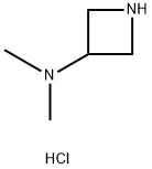 N,N-二甲基氮杂环丁烷-3-胺盐酸盐 结构式