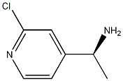 (S)-2-氯-4-(1-氨基)乙基吡啶 结构式