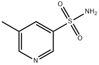 5-甲基吡啶-3-磺酰胺 结构式