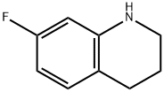 7-氟-1,2,3,4-四氢喹啉 结构式