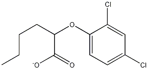 2-(2,4-Dichlorophenoxy)butylacetate 结构式