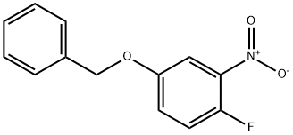 4-苄氧-1-氟-2-硝基苯 结构式