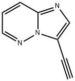 3-炔基咪唑[1,2-B]哒嗪 结构式