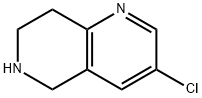 3-氯咪唑[1,2-A] 5,6,7,8-四氢-1,6-萘啶盐酸盐 结构式