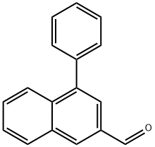 4-Phenylnaphthalene-2-carboxaldehyde 结构式