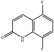 5,8-二氟喹啉-2(1H)-酮 结构式