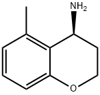 (S)-5-甲基苯并二氢吡喃-4-胺 结构式