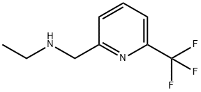 N-((6-(trifluoromethyl)pyridin-2-yl)methyl)ethanamine 结构式