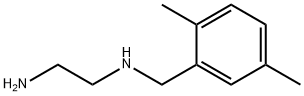 2-氨基乙基-(2,5-二甲苄基)胺 结构式