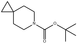 TERT-BUTYL 6-AZASPIRO[2.5]OCTANE-6-CARBOXYLATE 结构式