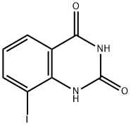 8-碘-2,4(1H,3H)-喹唑啉二酮 结构式