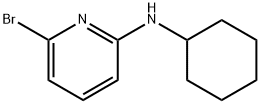 2-BROMO-6-CYCLOHEXYLAMINOPYRIDINE 结构式