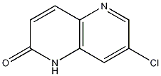 7-氯-1,5-萘啶-2(1H)-酮 结构式