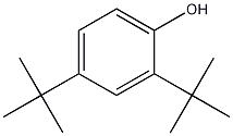 2,4-Di-tert-butylphenol 结构式