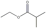 Ethyl 2-methylpropanoate 结构式