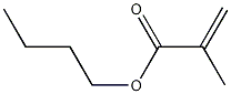 n-Butyl methacrylate 结构式