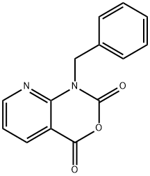 1-benzyl-1H-pyrido[2,3-d][1,3]oxazine-2,4-dione 结构式