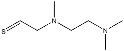 N,N,N'-Trimethyl-N'-thioethylethylene Diamine 结构式