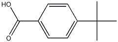 4-tert-Butylbenzoic acid 结构式