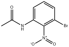3-ACETAMIDO-1-BROMO-2-NITROBENZENE 结构式