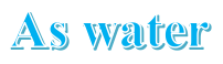 AS WATER CO., LTD.