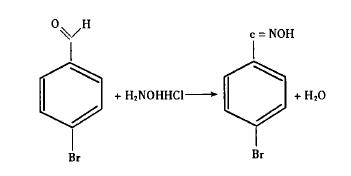 对溴苯甲醛与盐酸羟胺的反应
