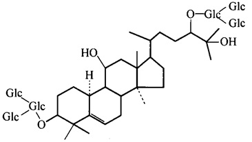 罗汉果皂苷A2结构式