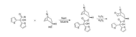 二（2-噻吩基）乙醇酸东莨菪酯的合成