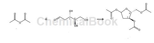 1,3,5-三乙酰基-2-脱氧-D-赤式戊呋喃糖的应用