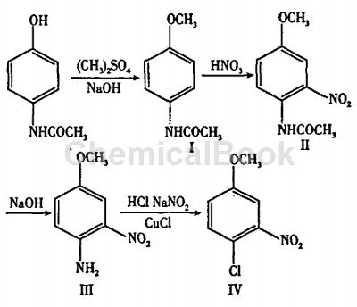 4-氯-3-硝基苯甲醚的合成路线