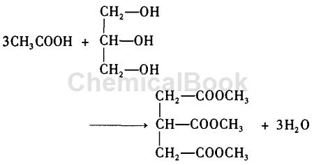 丙三醇三乙酸酯结构式图片