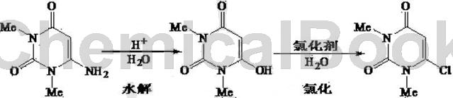 6-氯-1,3-二甲基脲嘧啶的制备
