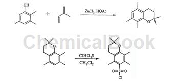 2，2，5，7，8-五甲基苯并二氢吡喃-6-磺酰氯的制备方法
