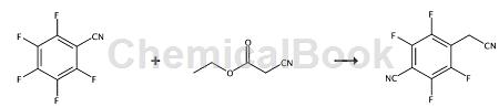 4-氰甲基-2,3,5,6-四氟苯腈的应用