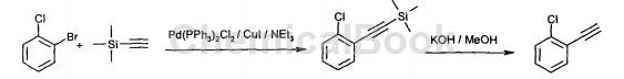 2-氯苯乙炔的应用
