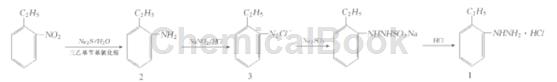 邻乙基苯肼盐酸盐的制备