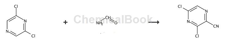 3,5-二氯吡嗪-2-甲腈的制备方法