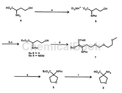  3-氨基四氢呋喃-3-羧酸的应用
