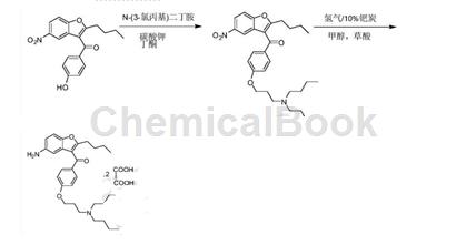 (5-氨基-2-丁基-3-苯并呋喃基)[4-[3-(二丁基氨基)丙氧基]苯基]甲酮二草酸盐