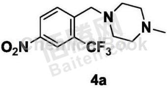 4-(4-甲基哌嗪-1-亚甲基)-3-三氟甲基-1-硝基苯