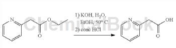 2-吡啶基乙酸的制备和应用