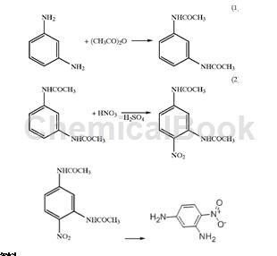 对硝基间苯二胺的制备方法