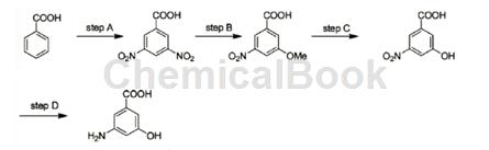3-氨基-5-羟基苯甲酸的制备方法