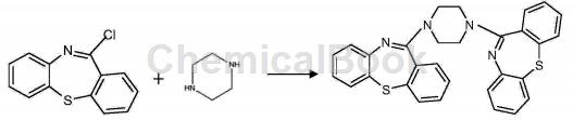 喹硫平二聚物杂质的制备方法