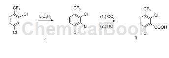 2,6-二氯-3-(三氟甲基)苯甲酸的制备方法