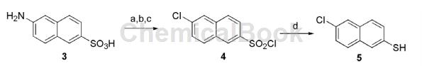 6-氯-2-萘硫酚的制备