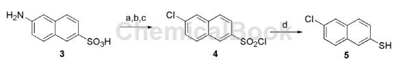 6-氯-2-萘硫酚的制備